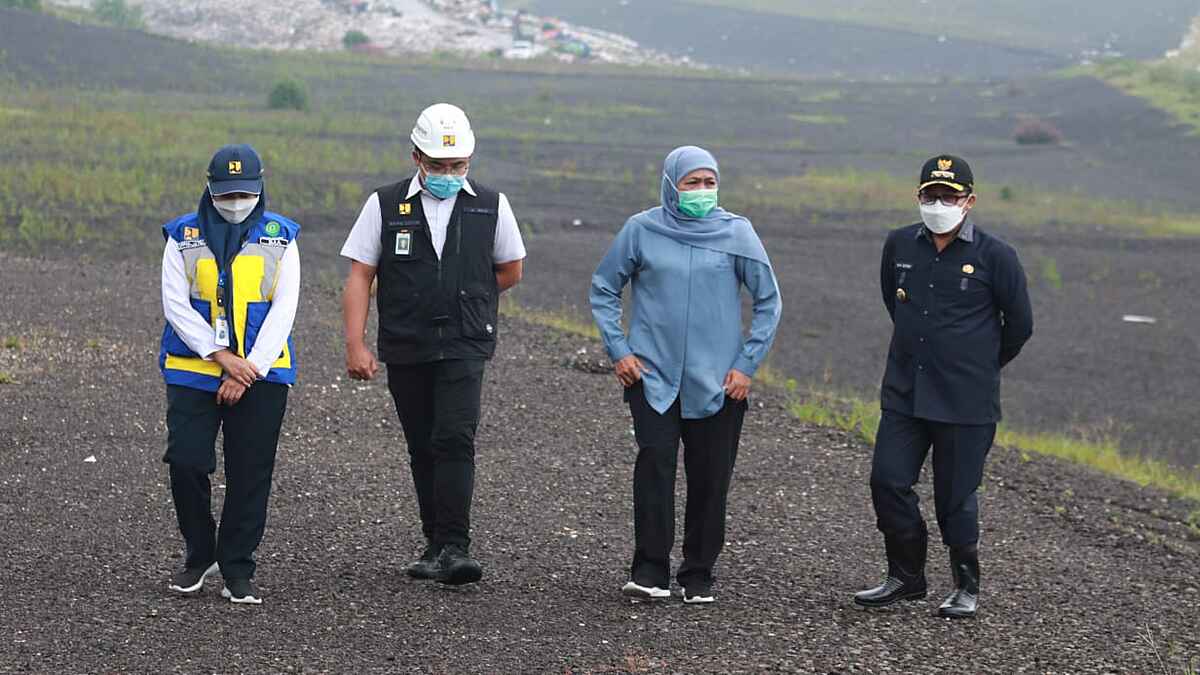 Wali Kota Malang Dampingi Gubernur Jatim Tinjau TPA Supiturang yang Ditunjuk Program TPA-ERIC