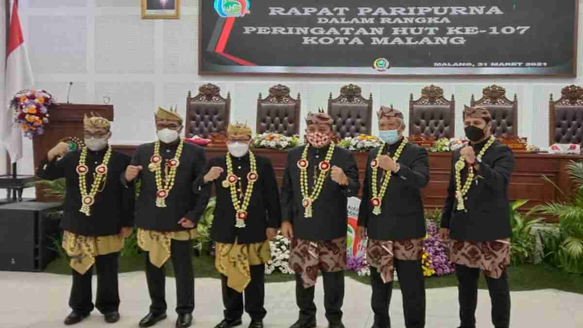 DPRD Kota Malang Gelar Rapat Paripurna HUT ke-107 Bersama Seluruh Eksekutif