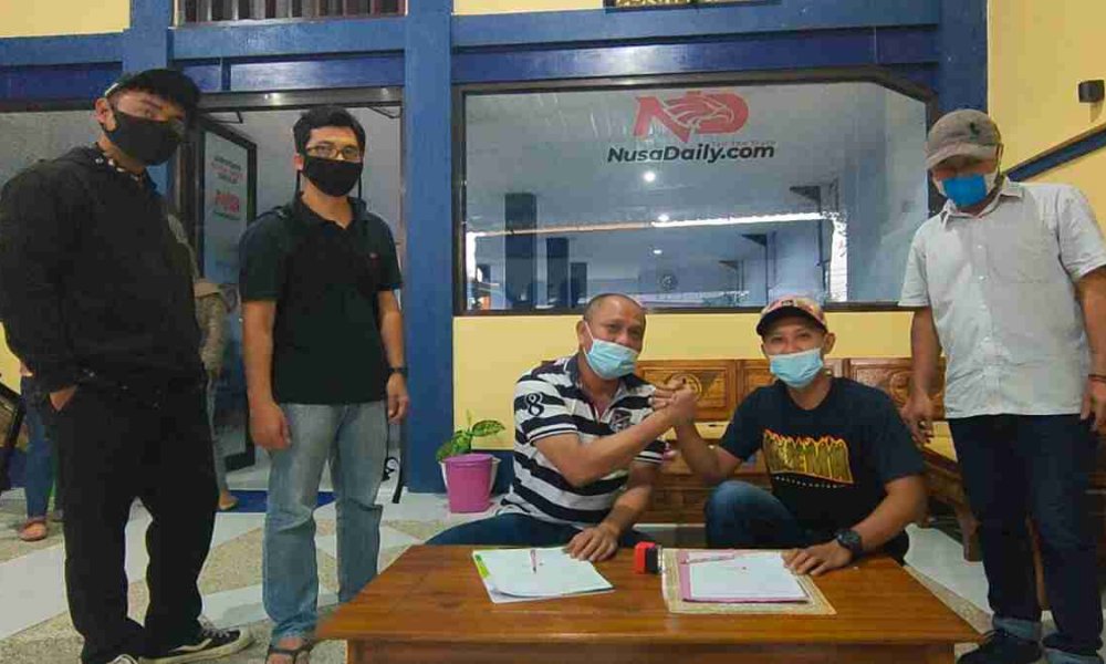 Dugaan Serangan Doxing Jurnalis Nusadaily.com Berakhir Damai
