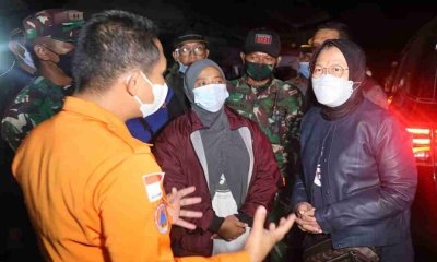 Mensos Pantau Langsung Kecamatan Terparah di Lumajang Akibat Gempa Malang