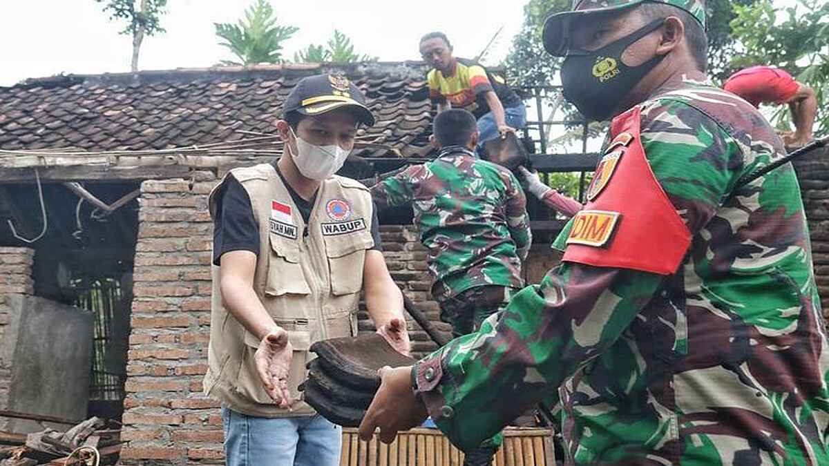 Puluhan Rumah dan Fasilitas Pemerintah di Trenggalek Rusak