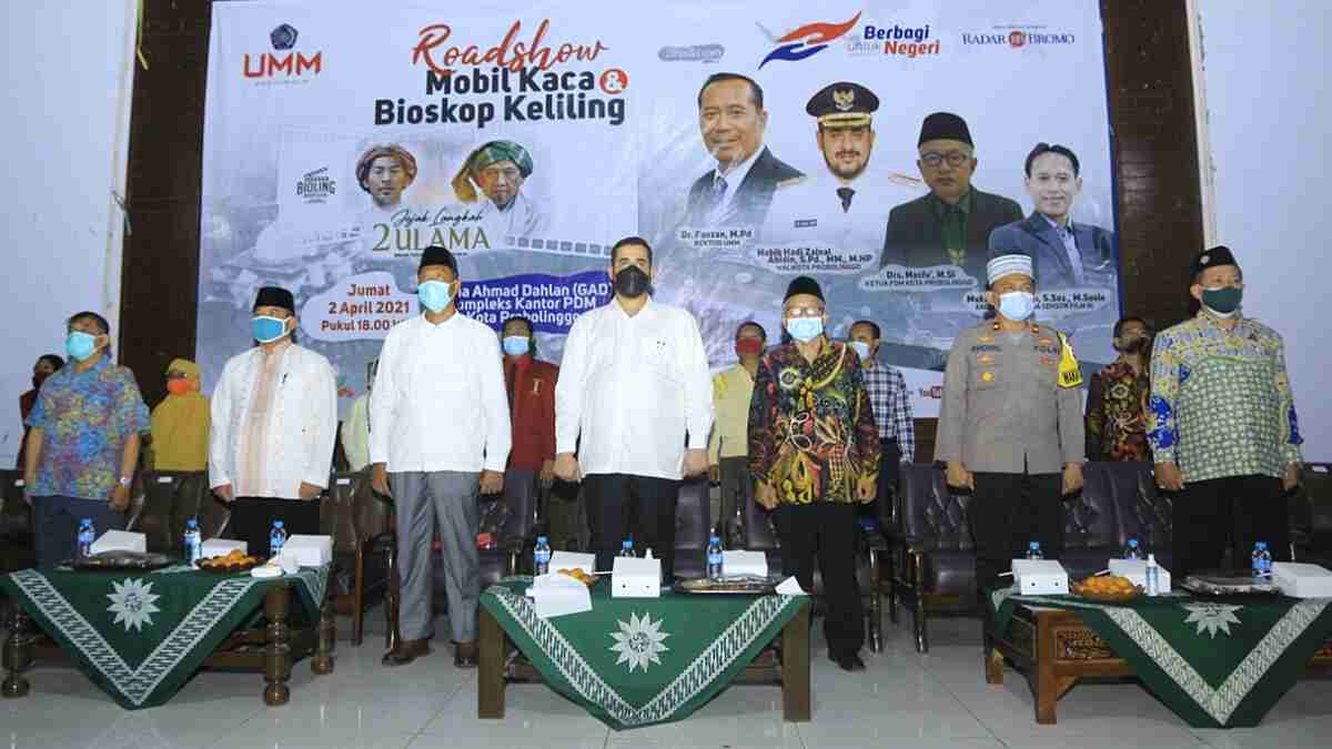 Wali Kota Probolinggo Saksikan Pemutaran Film ‘Jejak Langkah 2 Ulama’