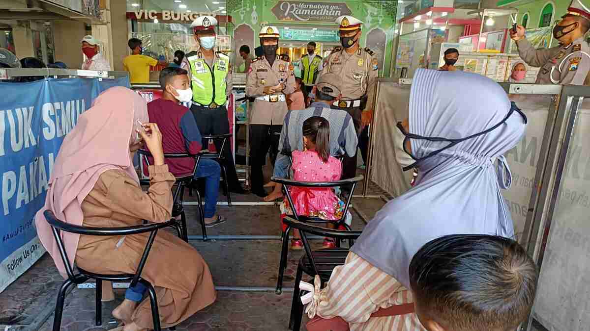 Satlantas Polres Situbondo Gencarkan Sosialisasi Larangan Mudik