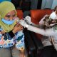 Ratusan Pengguna Jasa Pelabuhan PPP Mayangan Terima Vaksin Tahap I