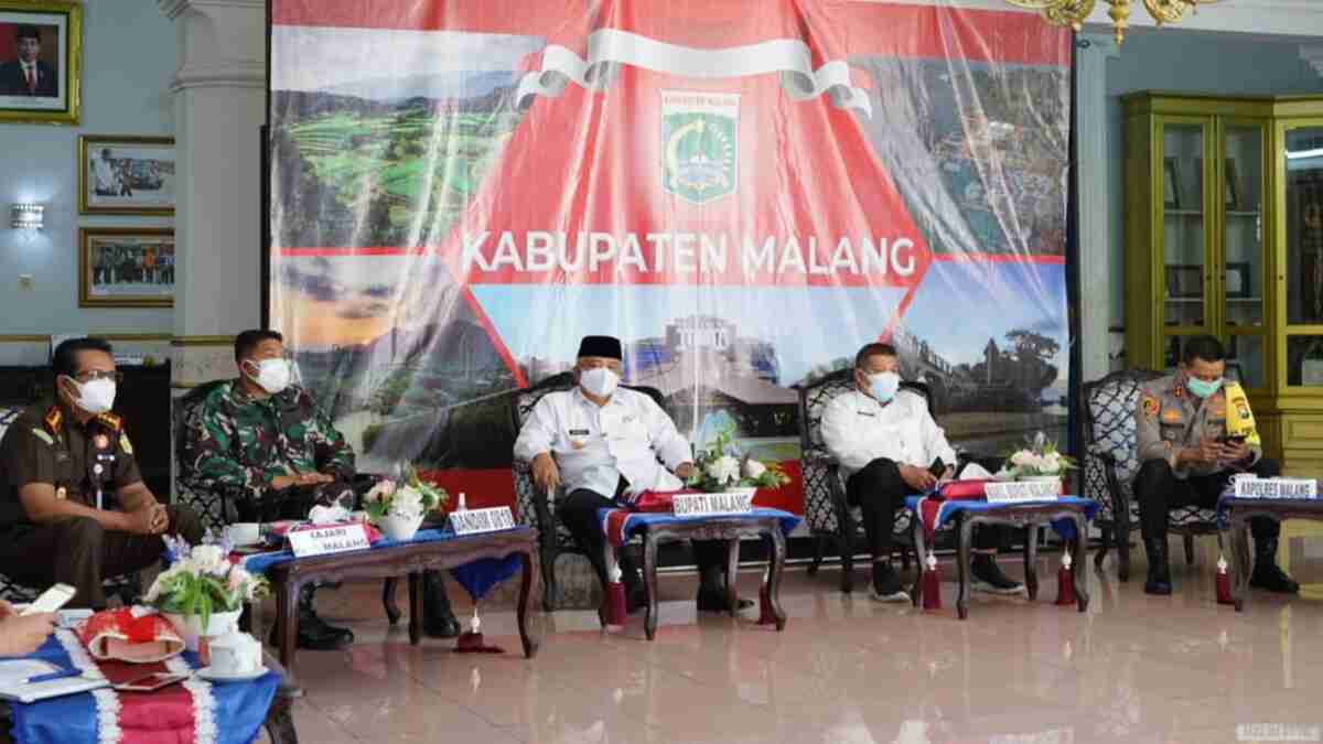 Bupati Malang Gelar Rakor BOR Penanganan Covid-19 bersama Forkopimda