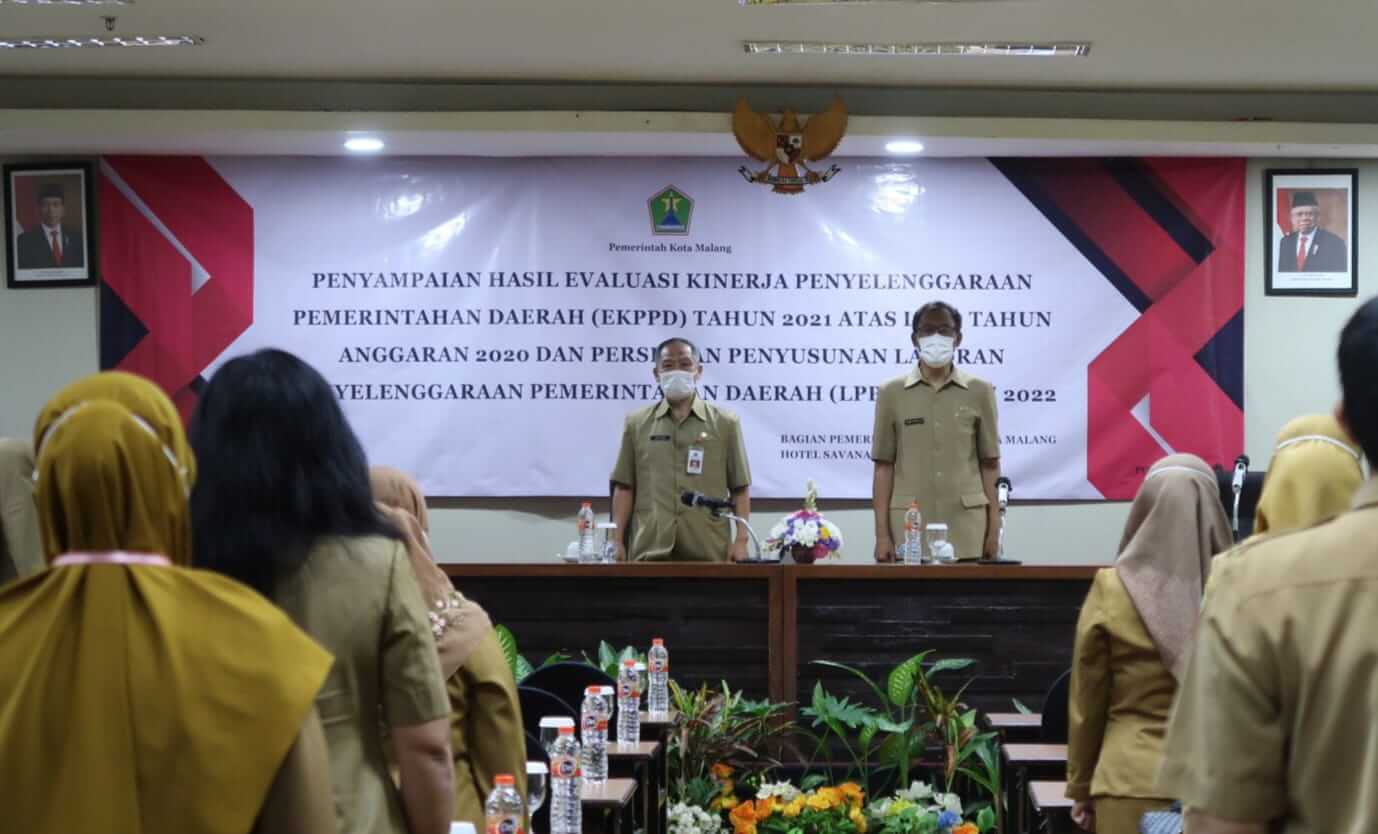 Evaluasi Kinerja Pemerintahan Daerah di Atas Rata-Rata, Pemkot Malang Tetap Lakukan Pembenahan