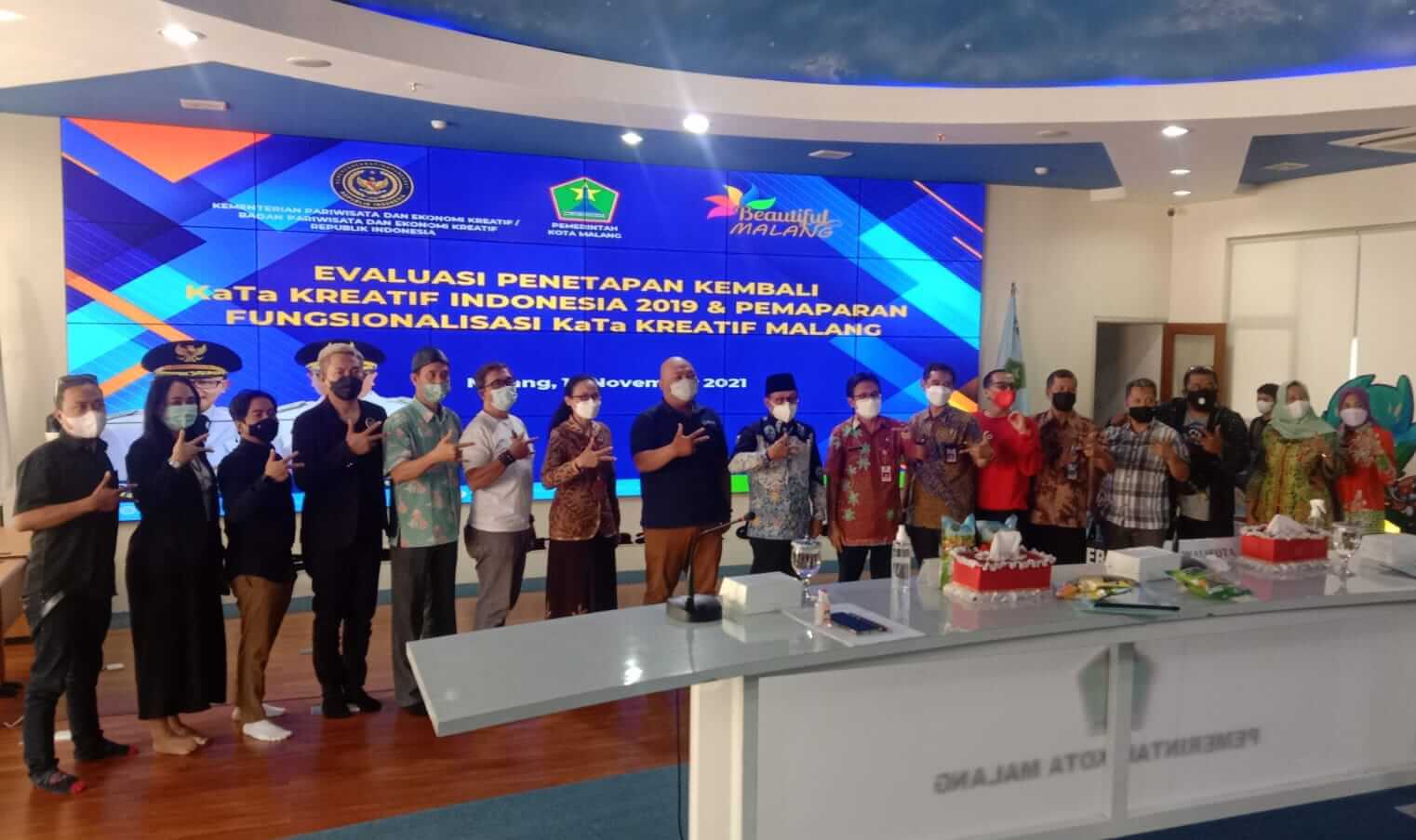 Kota Malang Ikuti Evaluasi Penetapan Kembali KaTa Kreatif Indonesia