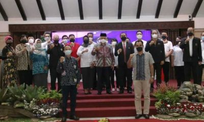 Bupati Sanusi Hadiri Pelantikan dan Pengukuhan Pengurus PHRI Kabupaten Malang