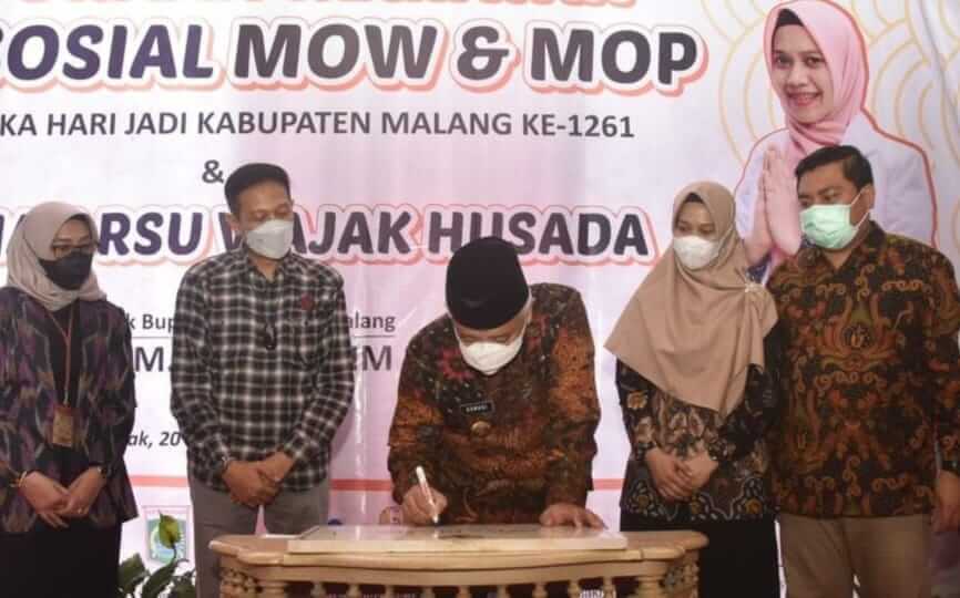 Bupati Malang buka Kegiatan Bakti Sosial Metoda MOW dan MOP di Wajak