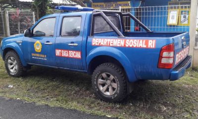 Viral. Mobil Rescue Bantuan Kementerian Sosial milik Tagana Jember Rusak dan Terlantar