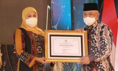Bupati Malang Terima Dua Penghargaan dalam Ajang East Java Tourisme Award 2021