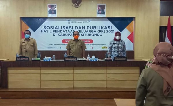 DPPKB Kabupaten Situbondo Gelar Sosialisasi dan Publikasi Hasil Pendataan Keluarga 2021