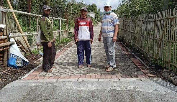 Delapan Tahun Rusak, Jalan Dusun Wonorejo Kota Batu Akhirnya Mulus