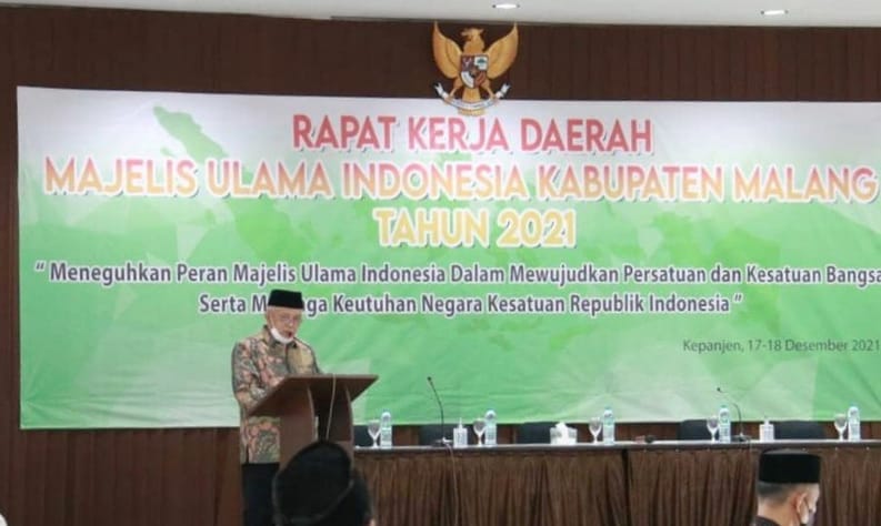 Hadiri Rakerda MUI Kabupaten Malang, Bupati Ingatkan Peran dan Fungsi Ulama yang Kian Berat
