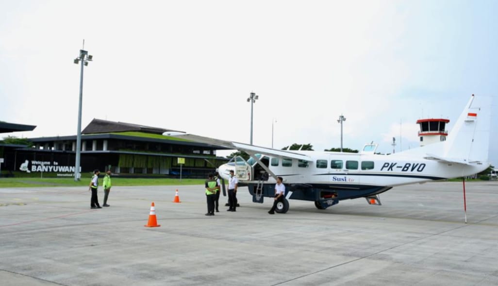 Rute Penerbangan Banyuwangi - Sumenep Resmi Dibuka