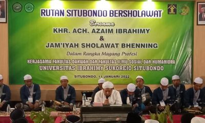 Rutan Situbondo Sholawatan bersama KH R Ach Azaim Ibrahimy
