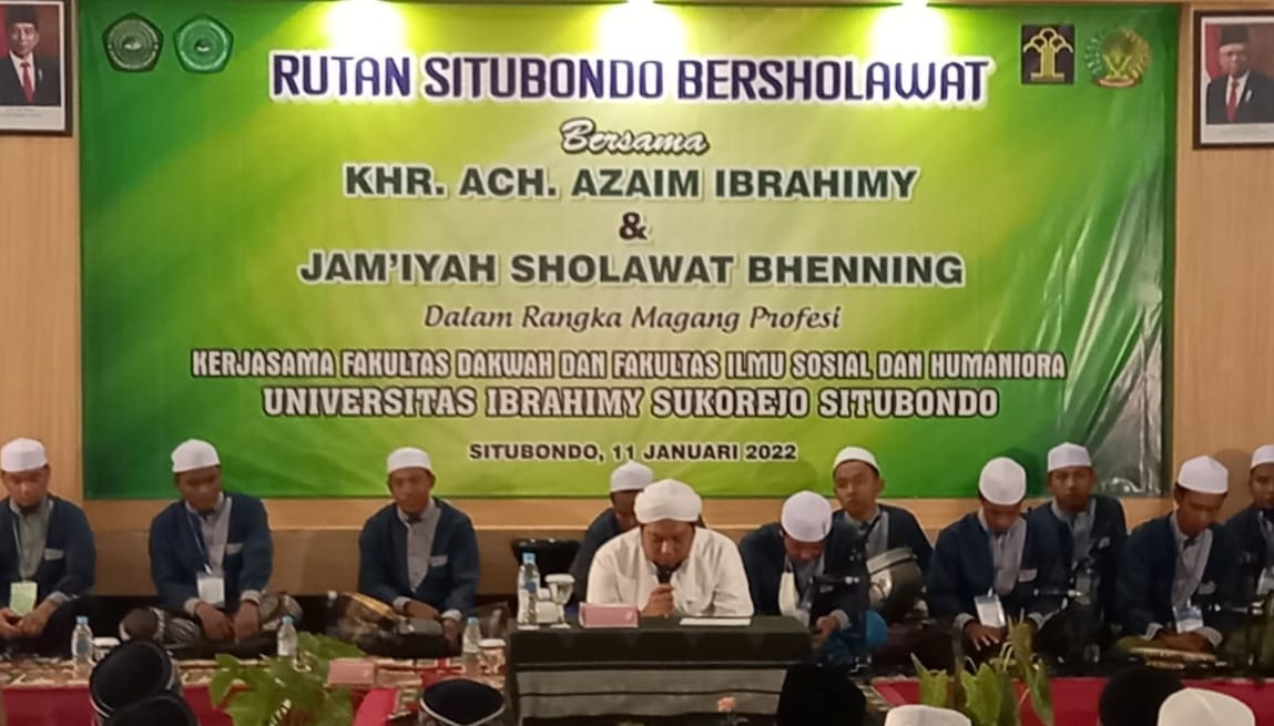 Rutan Situbondo Sholawatan bersama KH R Ach Azaim Ibrahimy