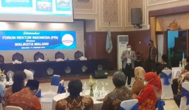 Hadiri Silaturahmi Forum Rektor Indonesia, Wali Kota Malang Minta Lembaga Pendidikan Tinggi Dijauhkan dari Politik Praktis