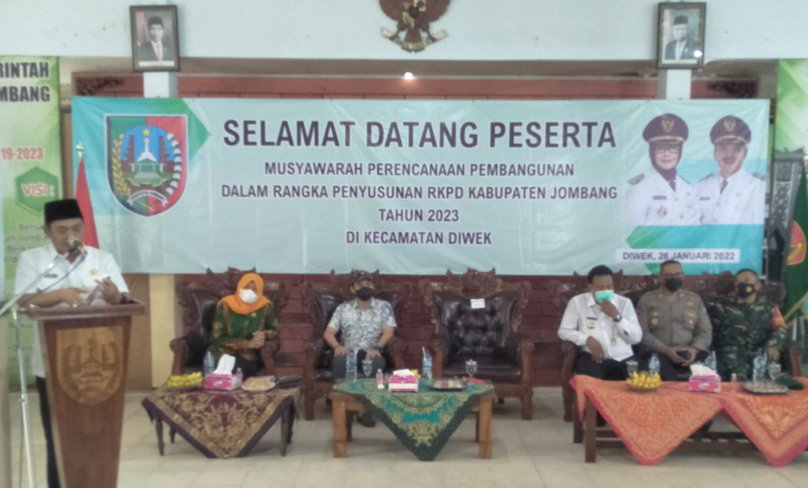 Hadiri Musyawarah Penyusunan RKPD, Wabup Sampaikan Rancangan Rencana Kerja Kabupaten Jombang Alami Devisit sebesar Rp 350 Miliar