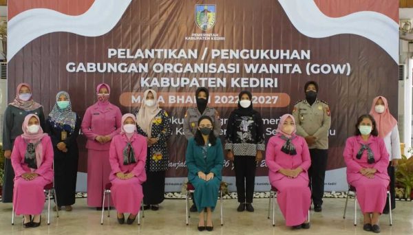 Hidupkan GOW Kediri, Mas Dhito Minta Organisasi Kewanitaan Berperan Aktif dalam Pembangunan