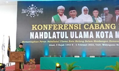 Hadiri Konfercab NU Kota Malang, Wali Kota Sutiaji Apresiasi Peran Penting NU