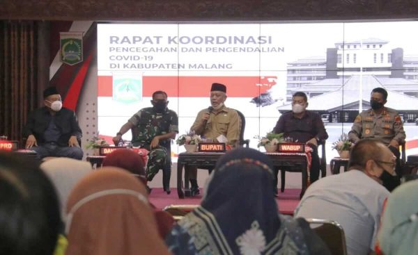 Serentak Per Selasa, Seluruh Kecamatan di Kabupaten Malang Diminta Bupati Gelar Operasi Masker