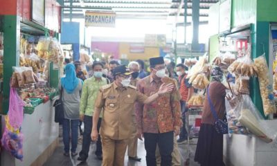 Jadi Studi Pembelajaran Pembangunan dan Revitalisasi Pasar, Wali Kota Malang Ajak Bupati Sidoarjo Kunjungi Pasar Oro-oro Dowo