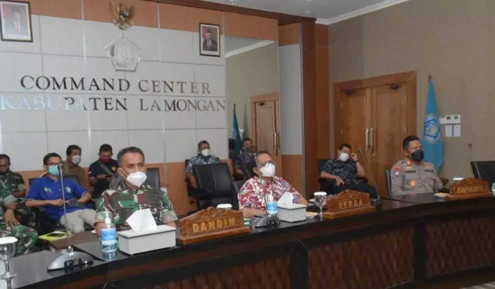 Antisipasi Gelombang Varian Omicron, Sekda bersama Forkopimda Turut Mengikuti Evaluasi PPKM Jawa Bali