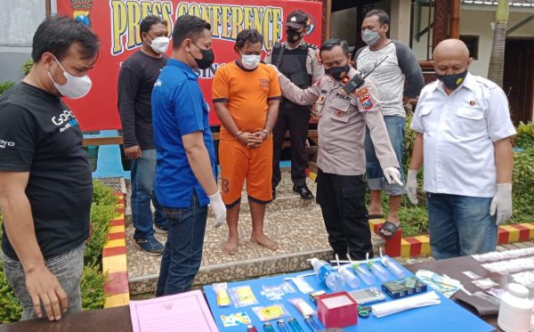 Berkedok Penjual Bakso, Polisi Amankan Pengedar Narkotika di Wilayah Singosari
