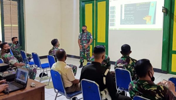 Kodim 0823 Situbondo Laksanakan UTP Bagi Prajurit TNI