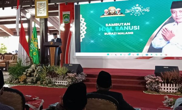 Hadiri Pelantikan PCNU Kabupaten Malang, Bupati Malang Berharap Sinergitas Ulama dan Umara Terus Berlanjut