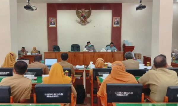 Pansus II DPRD Trenggalek Kembali Bahas Raperda Pokok-Pokok Pengelolaan Keuangan Daerah bersama Eksekutif