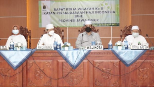 Wagub Jatim bersama Wali Kota Habib Hadi Hadiri Pelaksanaan Rakerwil IPHI Jatim di Kota Probolinggo