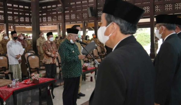 Kukuhkan Baznas Kabupaten Malang, Bupati Sanusi Berharap ASN Muslim Sisihkan Pendapatan untuk Kepentingan Baznas