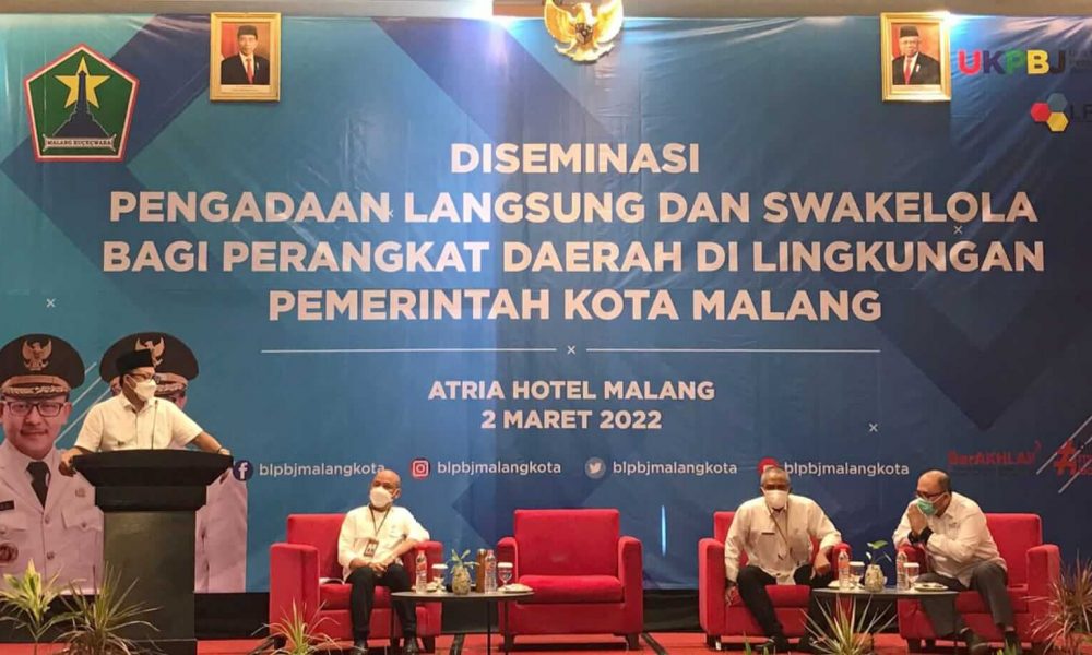 Wali Kota Sutiaji Tekankan Pelibatan UMKM dalam Pengadaan Barang dan Jasa Kota Malang