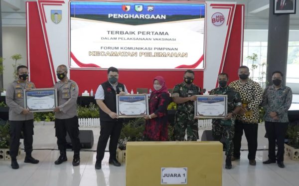 Motivasi Percepatan Vaksinasi Covid di Kediri, Mas Dhito Berikan Reward untuk Kecamatan dengan Capaian Tertinggi