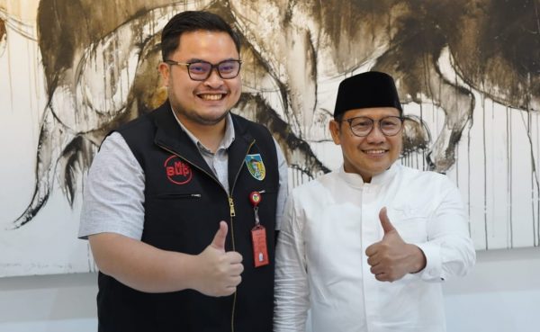 Terima Kunjungan Ketua DPR Muhaimin Iskandar, Bupati Kediri Diberi Pesan Kesejahteraan Masyarakat