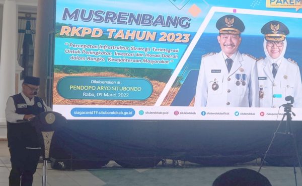 Bupati Karna Pimpin Musrenbang Rencana Kerja Pemerintah Daerah Situbondo 2023