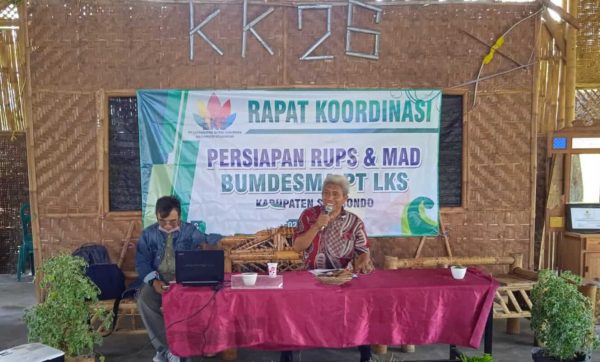 Puluhan Kades Hadiri Rapat Koordinasi PT LKS Bahas Persyaratan Transformasi BUMDesma LKS