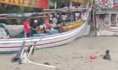 Selamatkan Perahu, Dua Nelayan Nyaris Tewas Terseret Arus