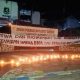 Aliansi BEM Sumenep Gelar Aksi Bakar Lilin sebagai Tanda DPRD 'Mati Suri'