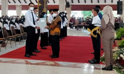 Serahkan SK CPNS Formasi Tahun 2021, Bupati Malang Ingatkan Kinerja Proaktif dan Kinerja Terbaik