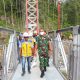Danrem 083 Cek Capaian Pembangunan Huntara, Huntap dan Jembatan Gladak Perak Lumajang