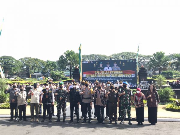 Jelang Hari Raya Idul Fitri 2022, Forkopimda Kota Malang Gelar Apel Operasi Ketupat Semeru