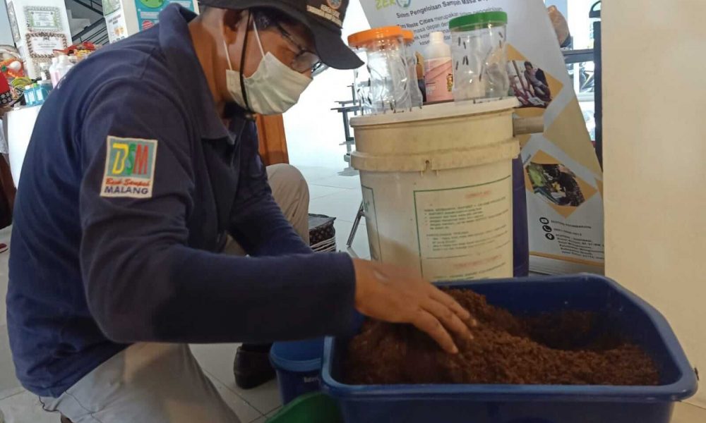 Cegah Sampah Organik, Warga Kedungkandang Kota Malang Kelola Maggot Black Soldier Fly