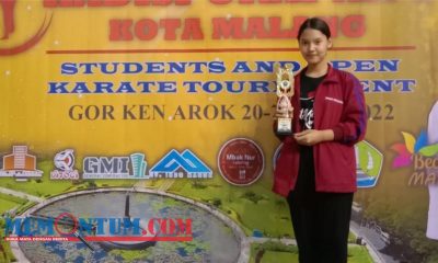 Siswi SMPN 11 Kota Malang Raih Prestasi Lewat Hobi Karate
