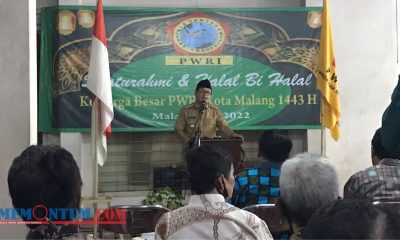 Hadiri Halal Bihalal PWRI Kota Malang, Wali Kota Sutiaji Siapkan Dana Hibah Perawatan Kantor