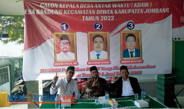 Pilih Kades PAW, Desa Bandung Jombang Gelar Musdes