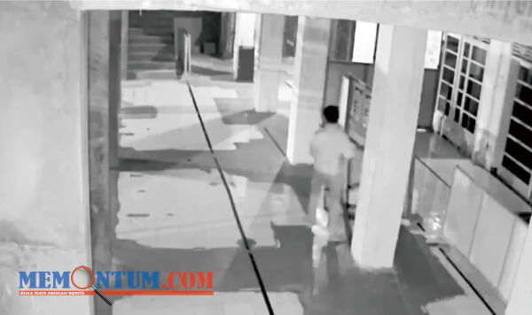 Terduga Pencurian Kotak Amal Masjid di Kota Malang Kembali Terekam CCTV