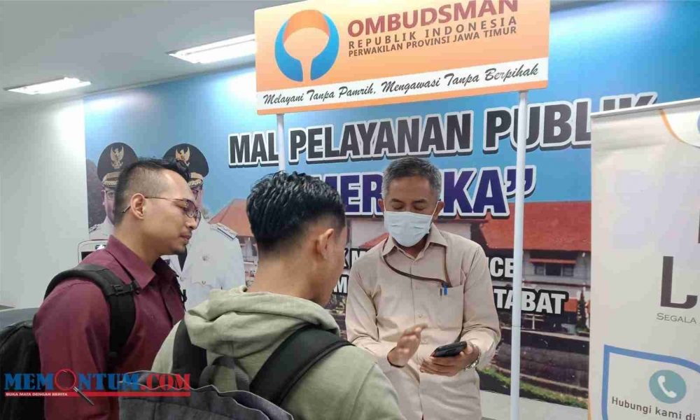 Minim Aduan Layanan Publik, Ombudsman Jatim Buka Layanan Aduan di MPP Kota Malang